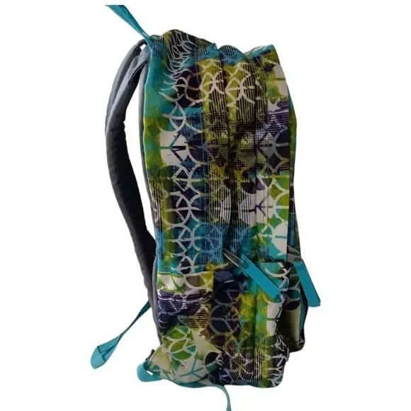 Jansport Backpack Peace Sign Allover Print Bohemian Boho Hippie Colorful Large. - Picture 8 of 16